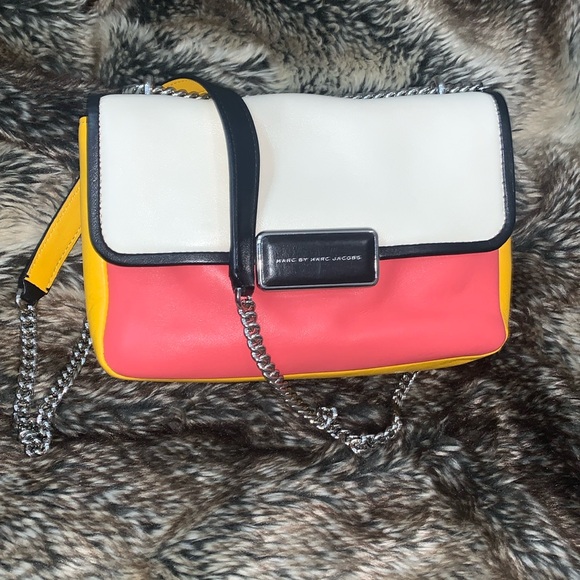 Marc By Marc Jacobs Handbags - ❤️HostPick❤️Marc By Marc Jacob’s Color Block 100% Cow Leather Crossbody